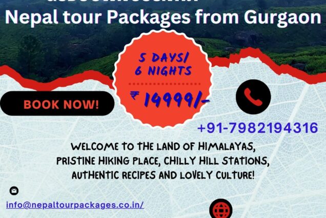 Nepal tour Packages from Gurgaon