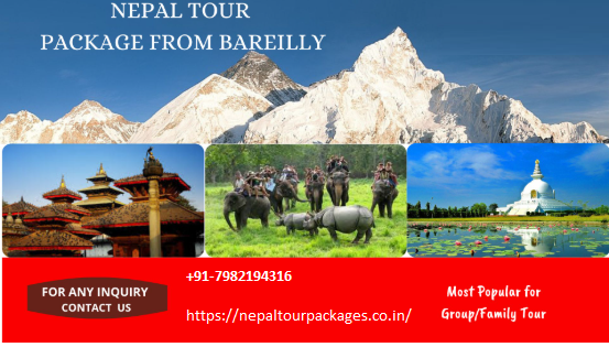 Nepal Tour Packages from Bareilly