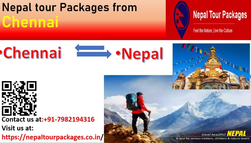 Chennai to Nepal tour packages