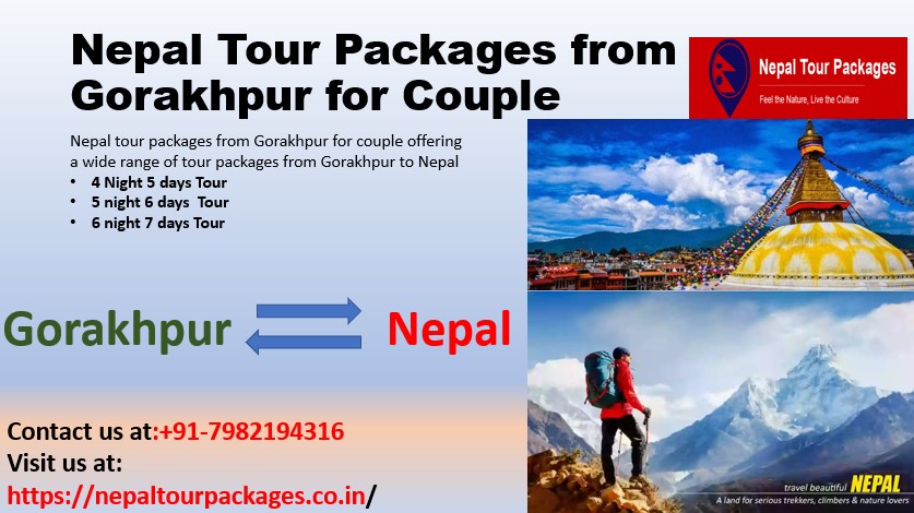 Gorakhpur to Nepal tour packages fro couples